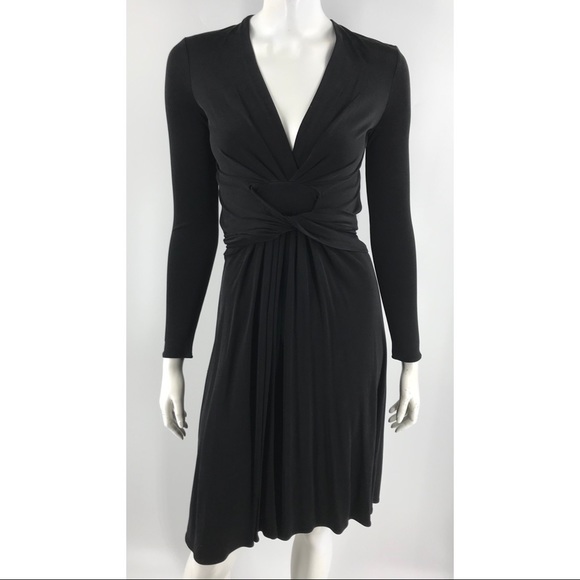 Tory Burch Dresses & Skirts - Tory Burch Black Silk Long Sleeve Dress